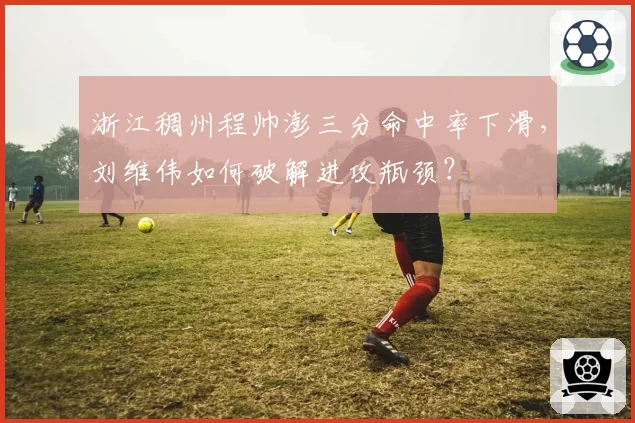 浙江稠州程帅澎三分命中率下滑,刘维伟如何破解进攻瓶颈?